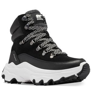 Sorel KINETIC BREAKTHRU CONQUEST in Bkack & Sea Salt NWOB Size 7